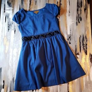 Nicole Miller Royal Blue Dress